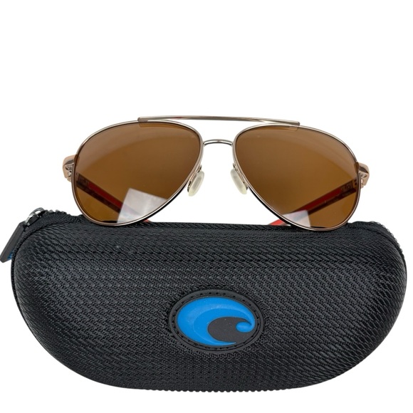 Costa Accessories - COSTA Del Mar Peli Polariized Sunglasses Rose Gold/Copper - $298.